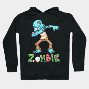 Dabbing Zombie T shirt Halloween Boys Kids Dab Funny Zombies Hoodie